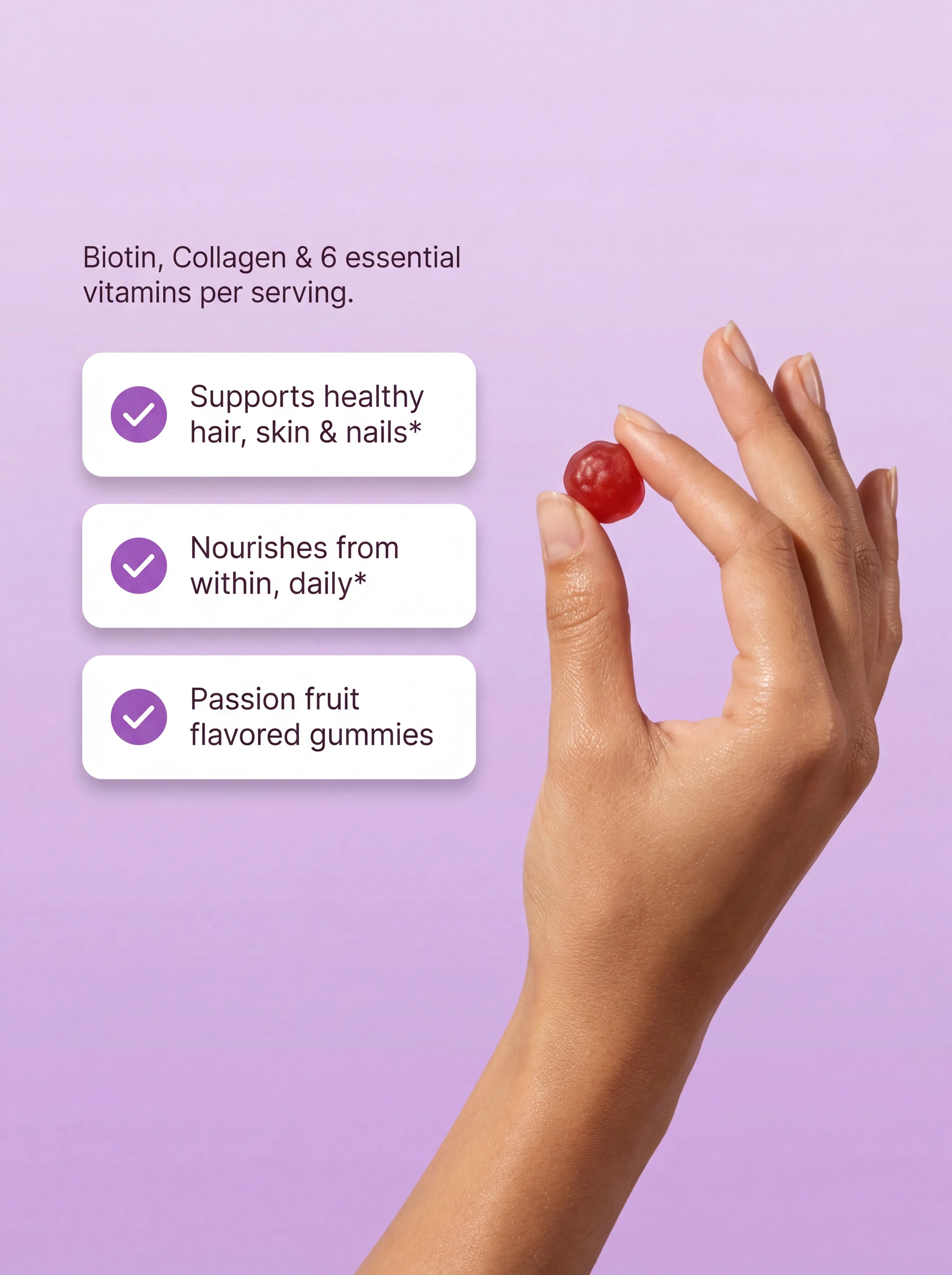 NUVEA Hair, Skin & Nails Gummies