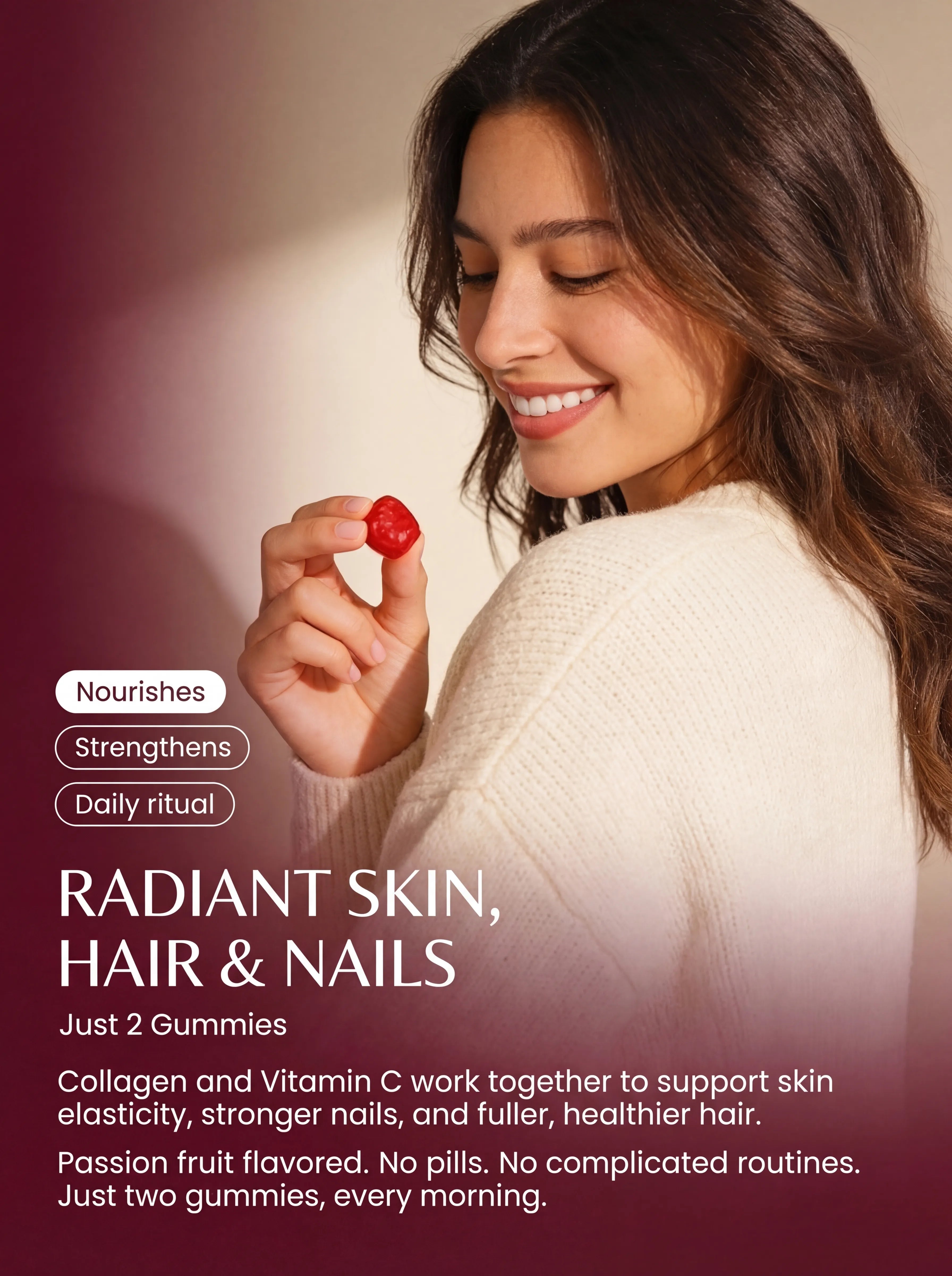 NUVEA Hair, Skin & Nails Gummies